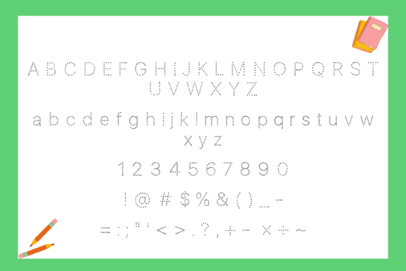 Dot Font - Preview 1