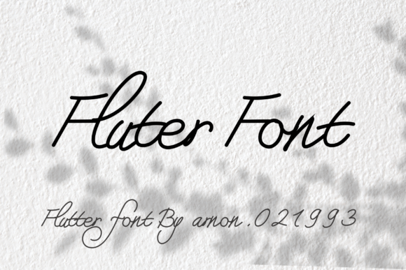 Fluter Font