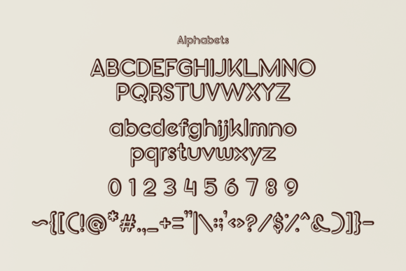 Giweyo Font - Preview 1