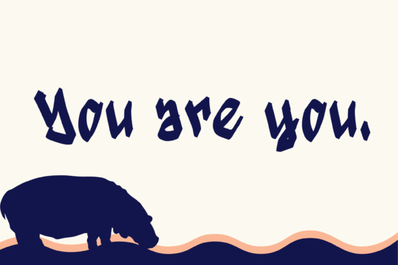 Hippo Font PNG with transparent background - Preview 1