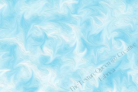 Sky Blue and White Oil Paint Texture
