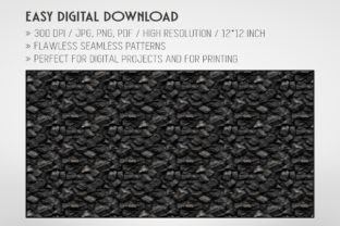 Coal Pattern Design 20 Seamless Black Coal Patterns Graphic by NordicDesign · Creative Fabrica
