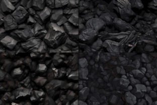 Coal Pattern Design 20 Seamless Black Coal Patterns Graphic by NordicDesign · Creative Fabrica