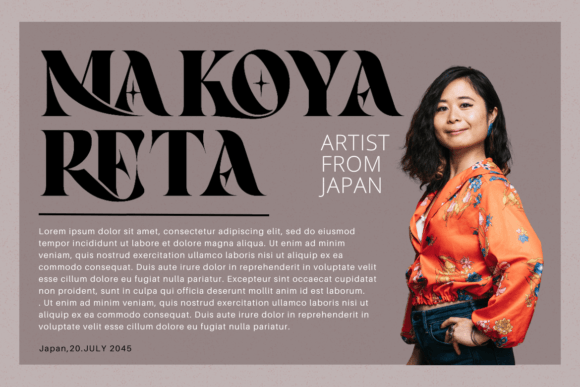 Blora Font - Preview 2