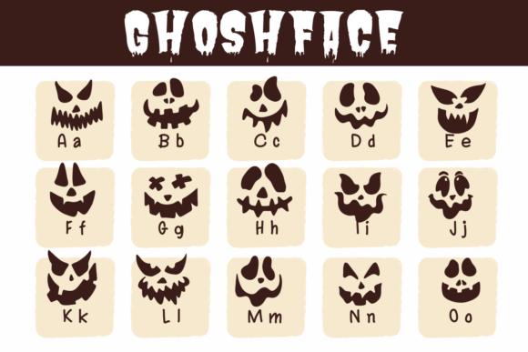 Ghoshface Font - Preview 1