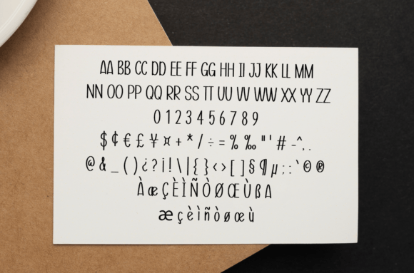 Interior Finishing Font PNG with transparent background - Preview 2