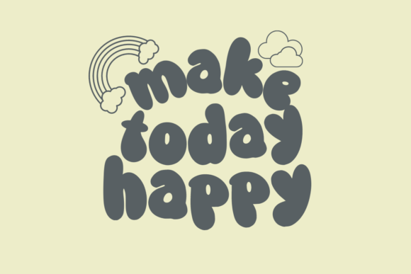 Psyclood Font PNG with transparent background - Preview 2