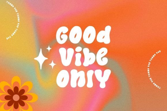 Retro Black Font PNG with transparent background - Preview 1