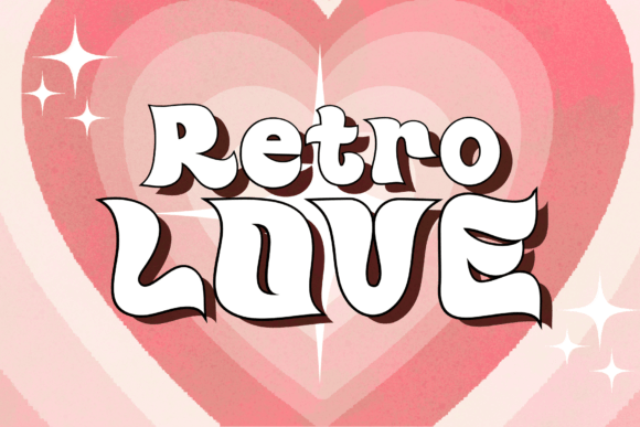 Retro Chic Font PNG with transparent background - Preview 2