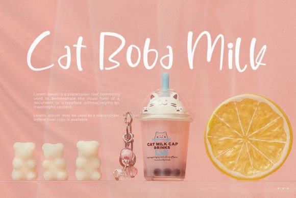 Sanello Cutte Font font preview - 5