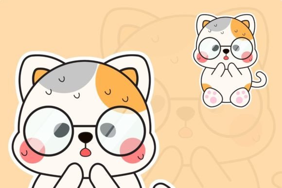 Teaching Materials Cute Cat Animals G