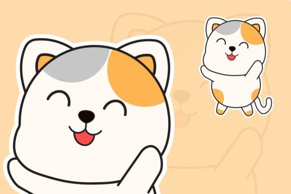 Teaching Materials Cute Cat Animals I