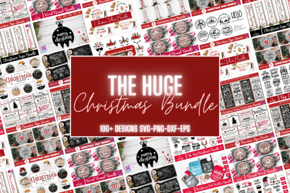 The Huge Christmas Svg Bundle - photo 2