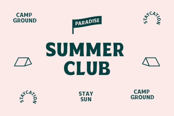 Basted Club Font - Preview 3