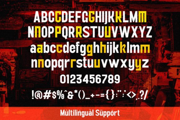 Counter Courage Font - Preview 6