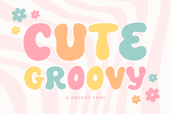 Cute Groovy Font - Preview 5