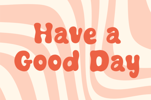 Cute Groovy Font - Preview 2