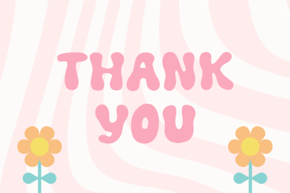Cute Groovy Font - Preview 4