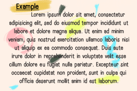 Cute Larva N Font - Preview 3