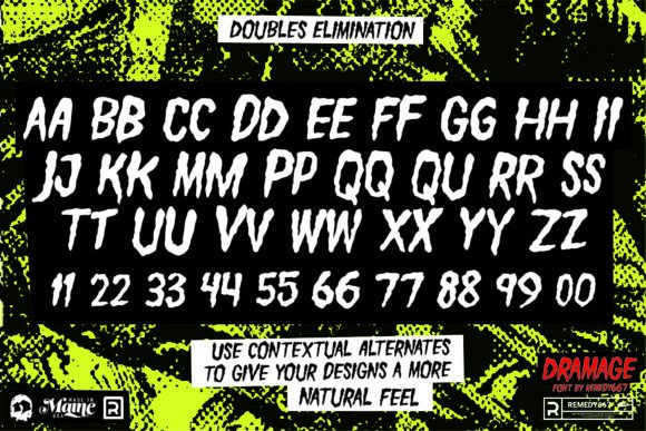 Dramage Font - Preview 2