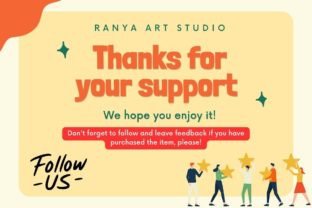 Graceful Invitation Art Graphic by Ranya Art Studio · Creative Fabrica