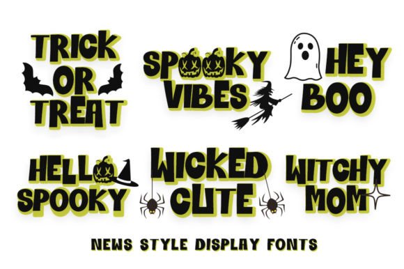 Halloween Font - Preview 1