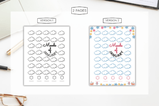 January Mood Tracker| Canva Template Graphic by Sharp Flair Graphics ...