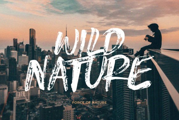 Jenkine Font PNG with transparent background - Preview 3