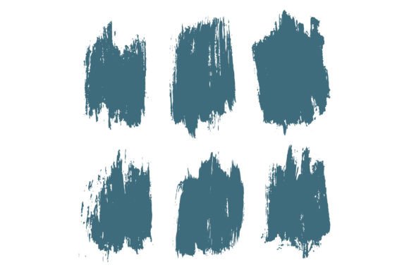 Painting Brush Stroke Set Grafik Plotterdateien Von bdvect1