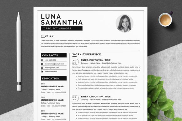 Project Manager Resume Template