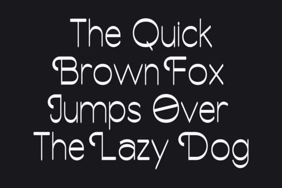 Absorbed Font - Preview 2