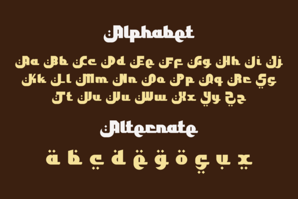 Akhirah Font - Preview 1