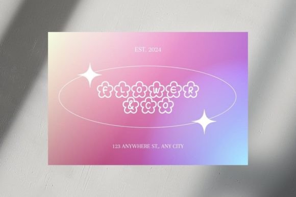 Blooms Font - Preview 3