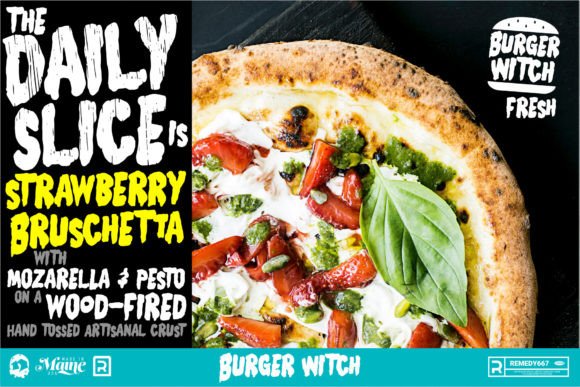 Burger Witch Font - Preview 3