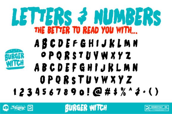 Burger Witch Font - Preview 4