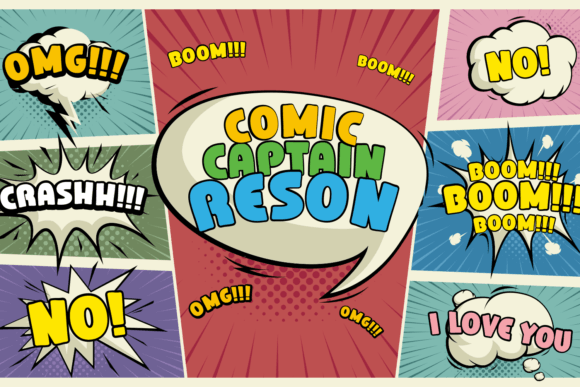 Captain Reson Font - Preview 1