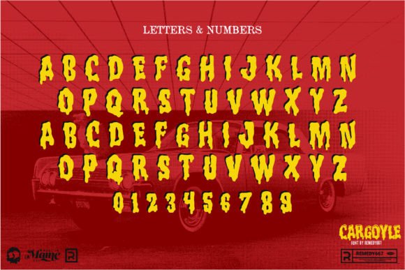 Cargoyle Font - Preview 1