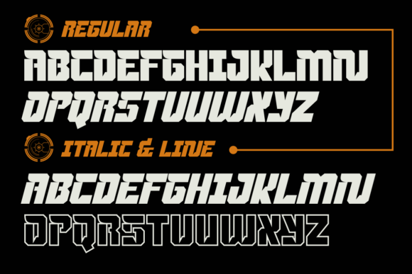 Execute Font - Preview 1