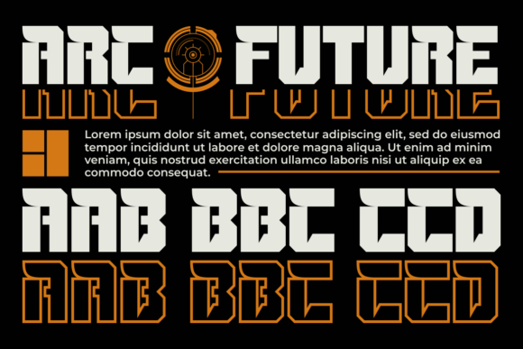 Execute Font - Preview 2