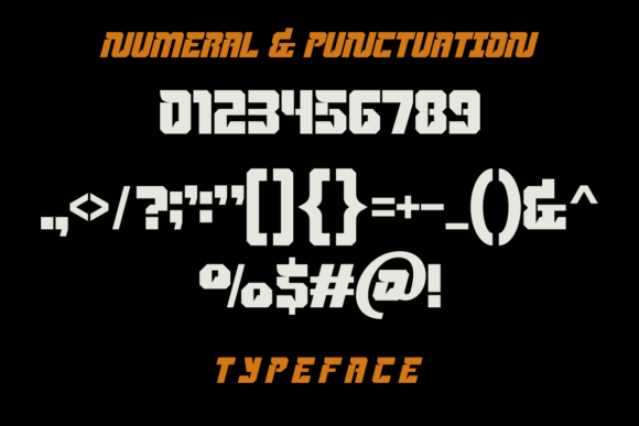 Execute Font - Preview 3