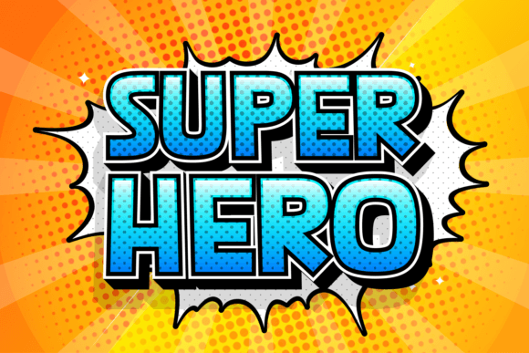 Hero Game Font PNG with transparent background - Preview 4