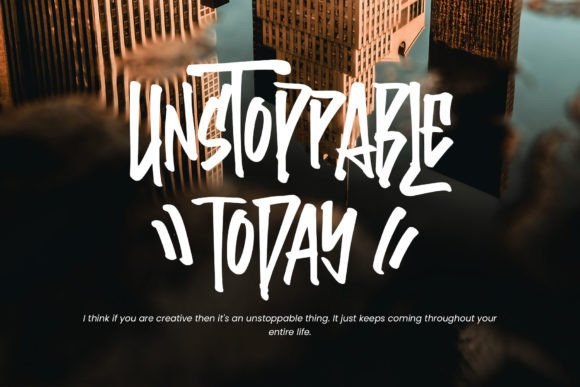 Mister Dangerous Font PNG with transparent background - Preview 3