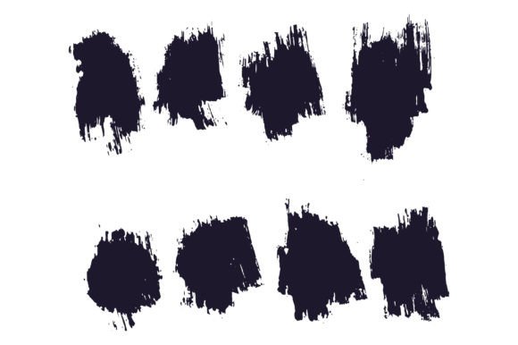 Pastel Brush Stroke Bundle Grafik Plotterdateien Von bdvect1