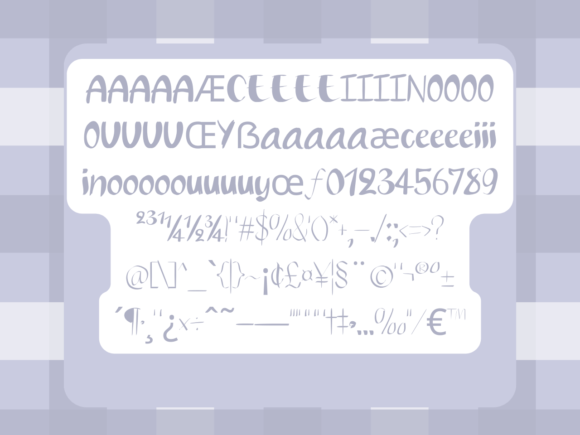 Plengpin Font PNG with transparent background - Preview 3
