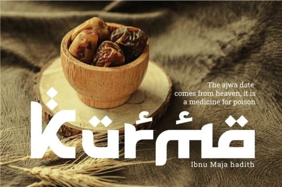 Sahur Font PNG with transparent background - Preview 2