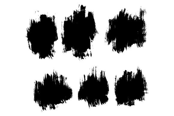 Vector Paint Brush Background Set Grafik Plotterdateien Von bdvect1
