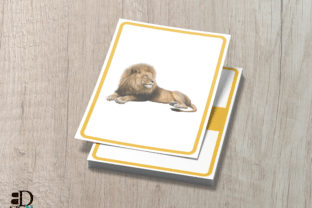 Free Jungle Animals Flashcards Graphic by BDSign · Creative Fabrica