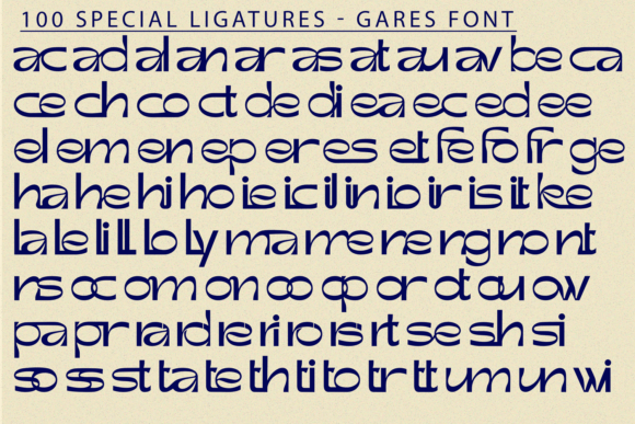 Gares Modern Sans Font - Preview 6