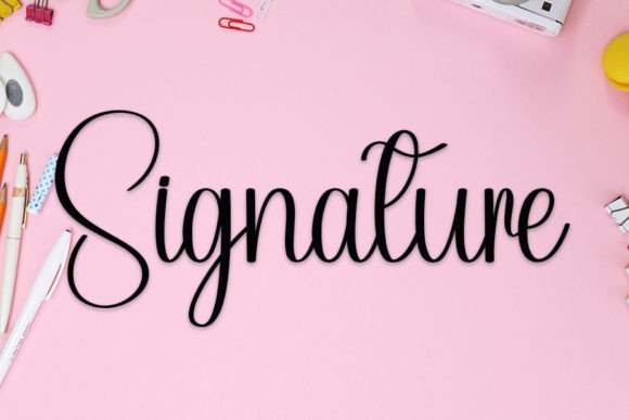 Handphone Font - Preview 2
