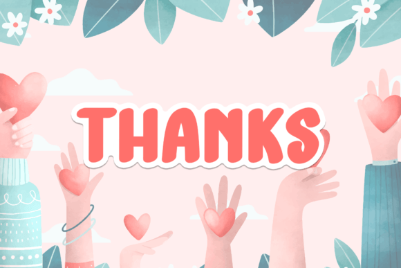 Kind Love Font PNG with transparent background - Preview 6